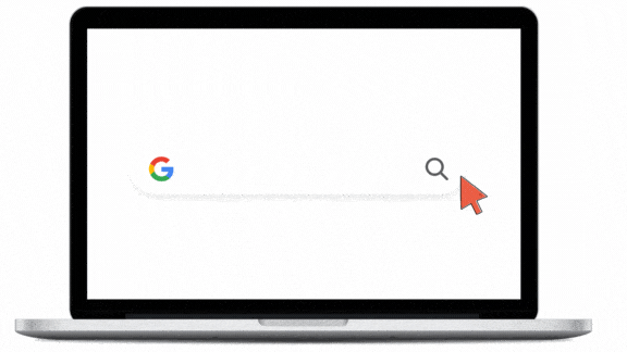 imagem em formato gif representando o serviço de anúncios de criação no google ads